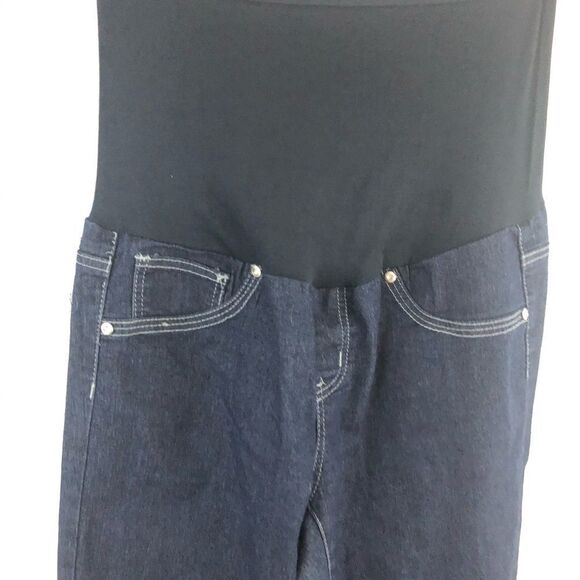 Bella Vida Blue Maternity Pants Jeans size L - Picture 3 of 6